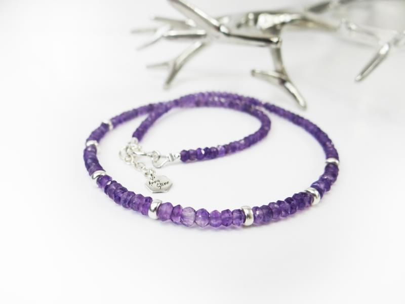 COLLIER EN AMETHYSTE